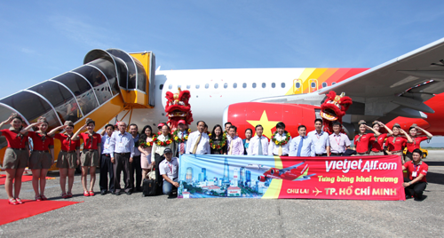 Vietjet Air opens Ho Chi Minh city – Chu Lai route